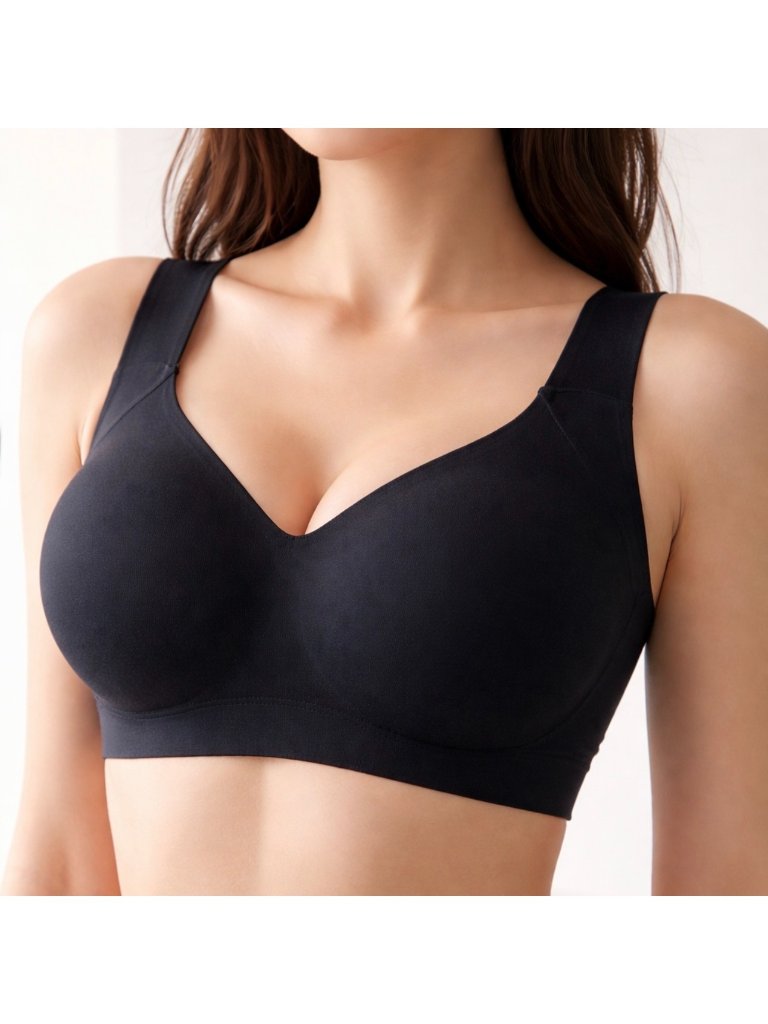 Lululemon Enlite Bra Dd36 Black Nylon Blend High Support Sports Bra